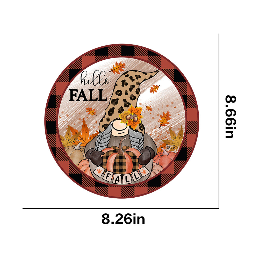 Wholesale 10pcs/pack Golden Autumn Pumpkin T-shirt Thermal Transfer Hot Stamping